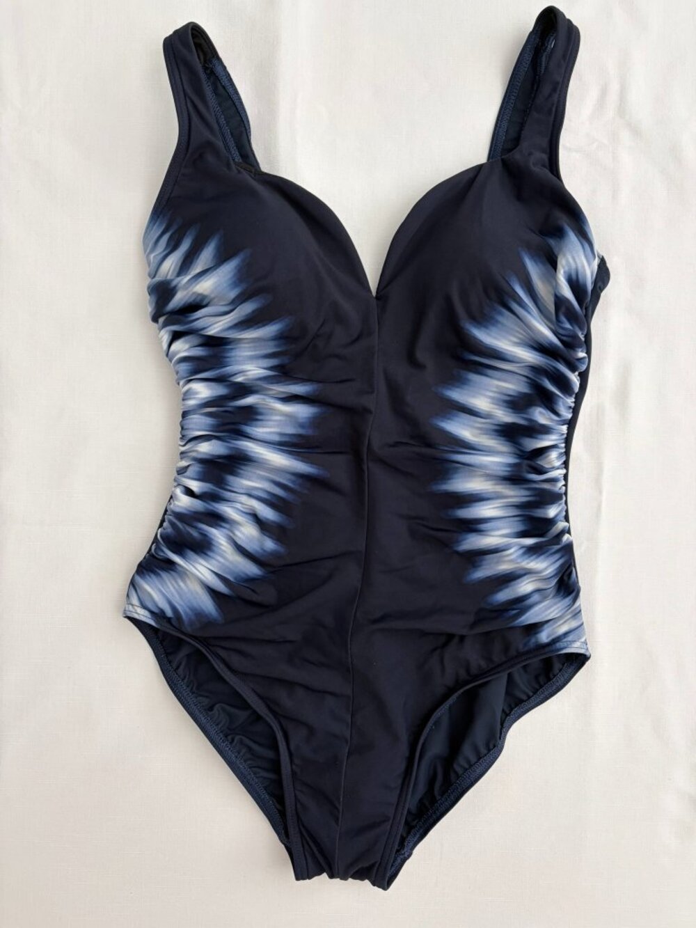 Miraclesuit Navy Blue with Side Slimming Effect
